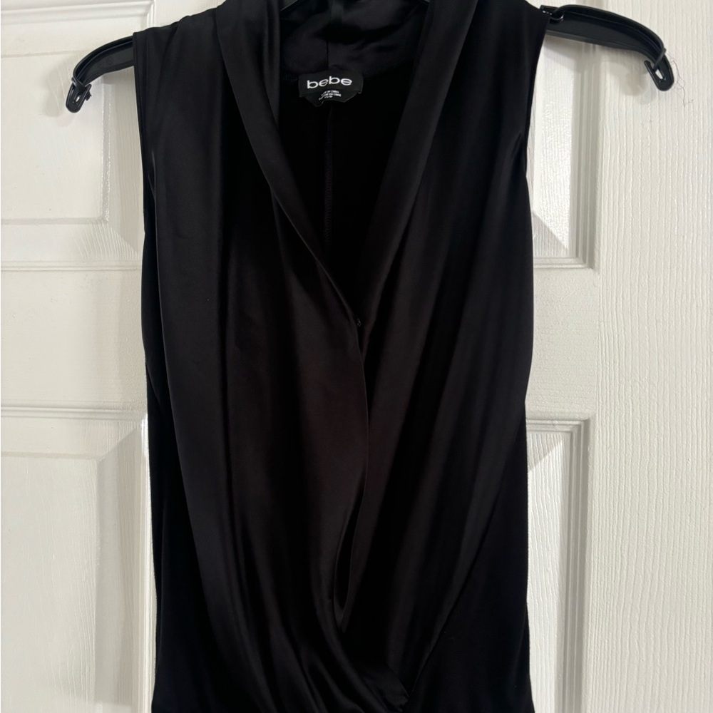 Bebe Satin bodysuit